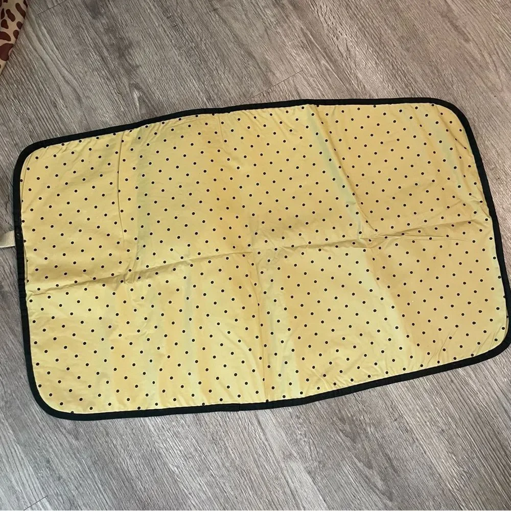 KATE SPADE Rare Cheetah Leopard Print Messenger Baby Bag with Changing Pad